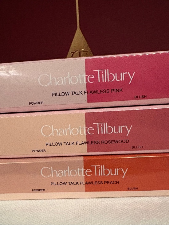 Charlotte Tilbury Other - Charlotte Tilbury Pillow Talk Flawless Face Palettes Set of 3 BNIB